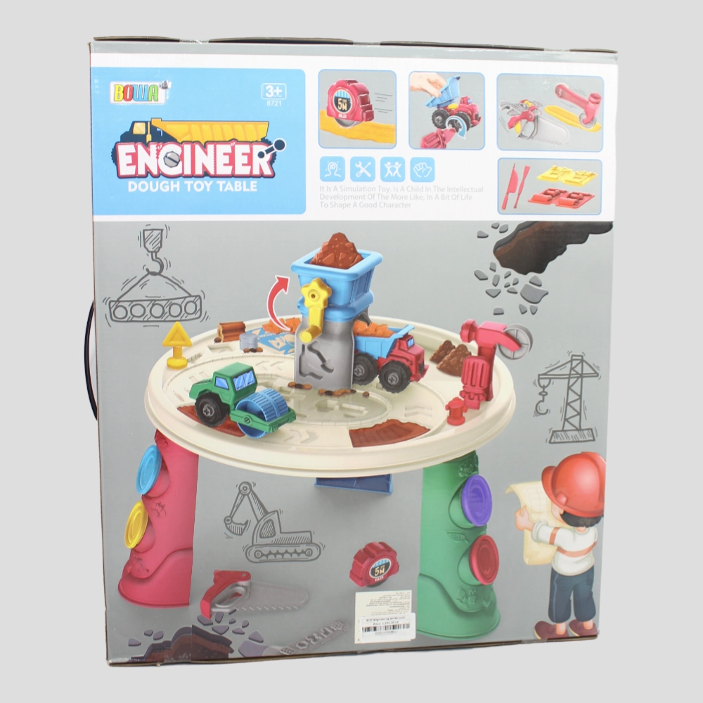 Engineer Dough Toy Table for Kids  Build, Create & Imagine