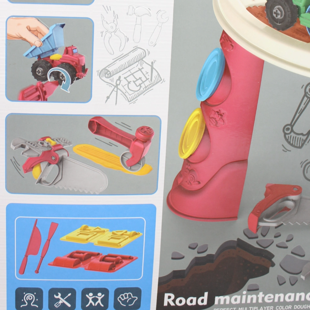 Engineer Dough Toy Table for Kids  Build, Create & Imagine