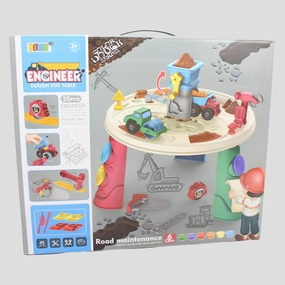 Engineer Dough Toy Table for Kids  Build, Create & Imagine
