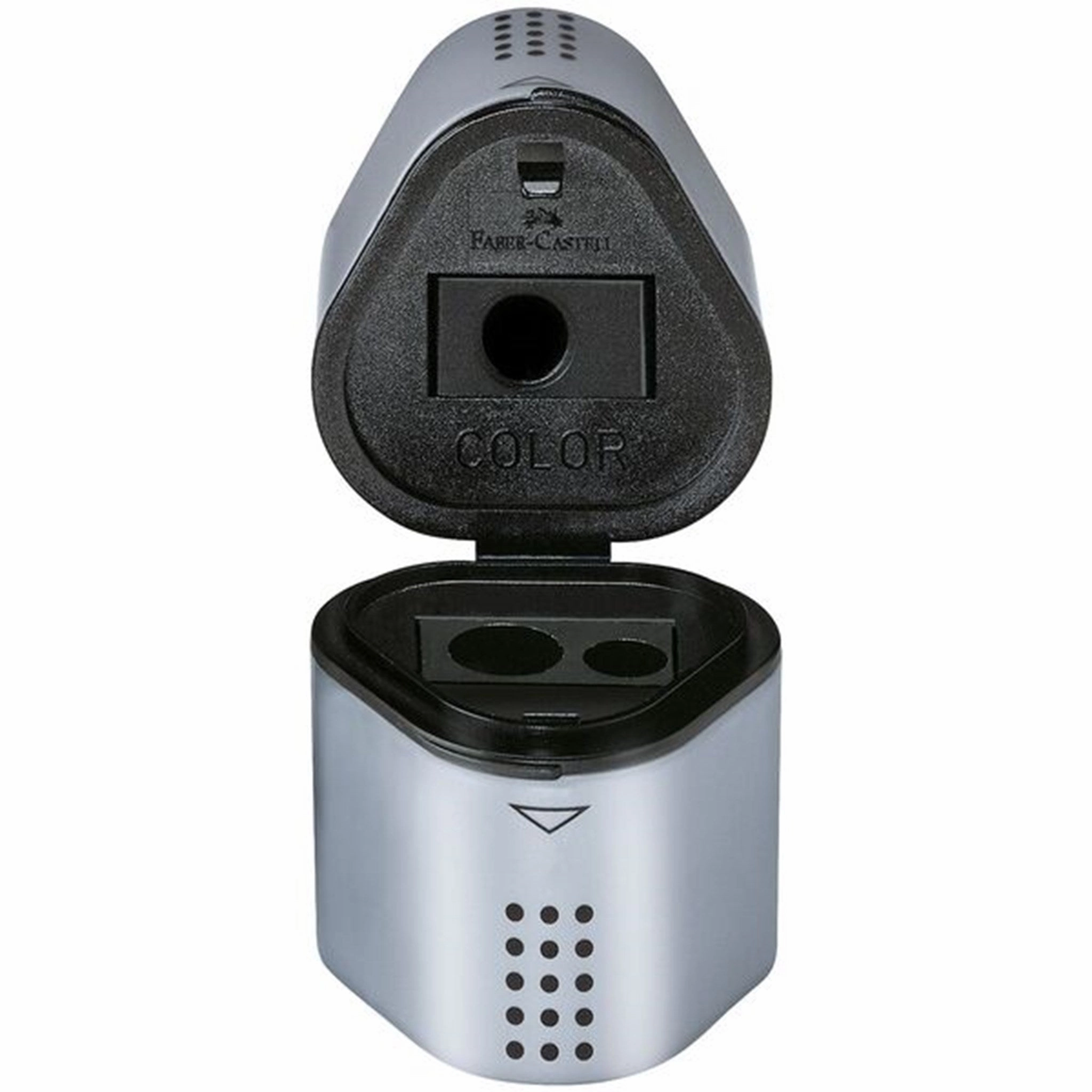 Faber Castell Grip 2001 Sharpener Trio Silver