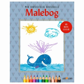 Faber Castell Min Fantasifulde Krusedulle Coloring Book