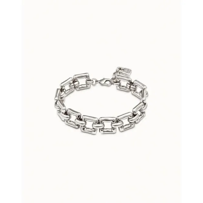 Bracelet en métal argenté Femme Fatale - Bijoux et Accessoires Unode50