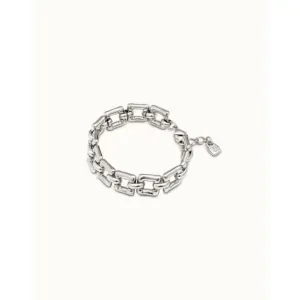 Bracelet en métal argenté Femme Fatale - Bijoux et Accessoires Unode50