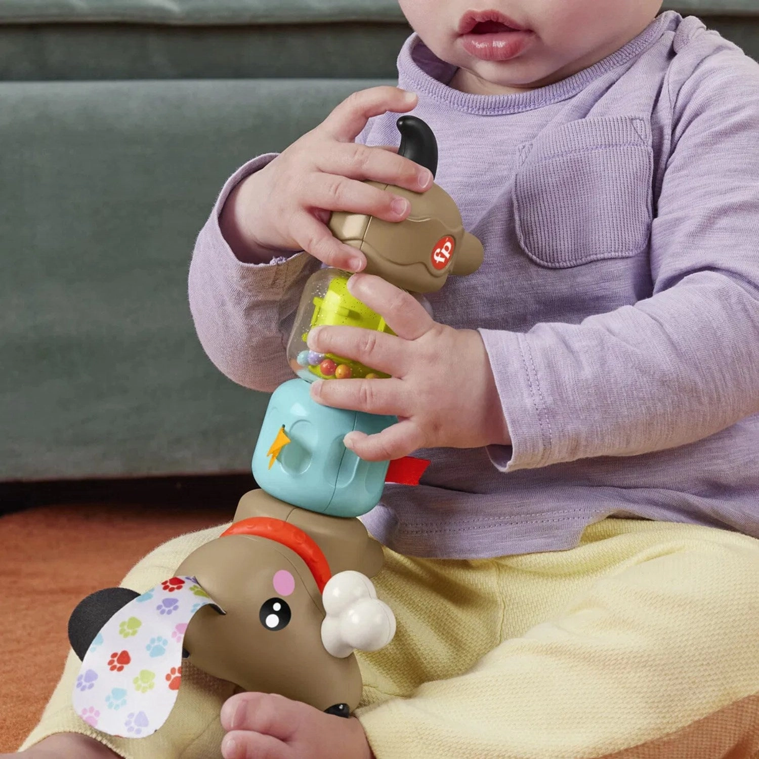 Fisher-Price Click & Spin Activity Dog