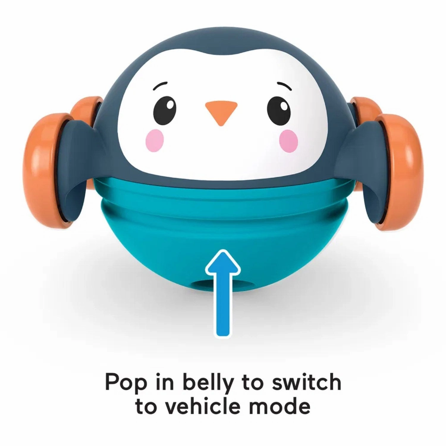 Fisher-Price Roll, Pop & Zoom Friends Penguin