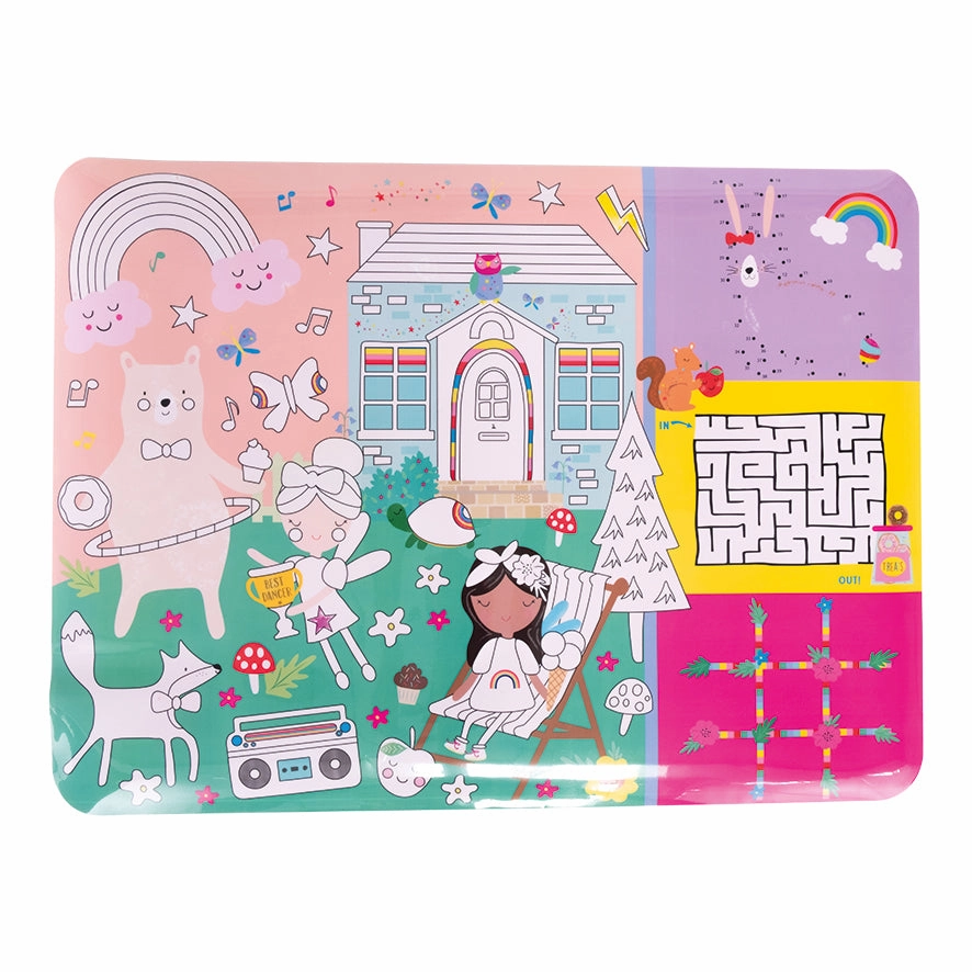 Floss & Rock Activity Mat Rainbow Fairy