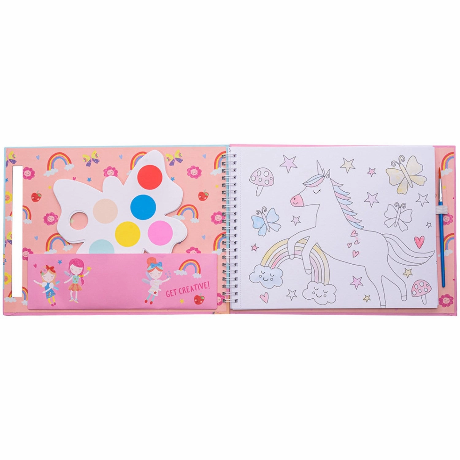 Floss & Rock Min maler palette Rainbow Fairy