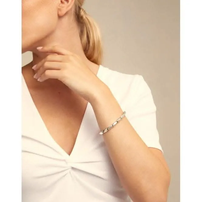 Followme Bracelet en Métal Argenté Unode50 Bijoux et Accessoires