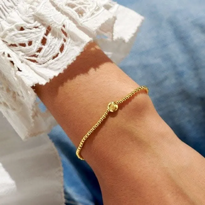 À Tout Jamais Fier de Toi Tu Iras Loin Bracelet Doré 17,5 cm 6780 Joma Jewellery