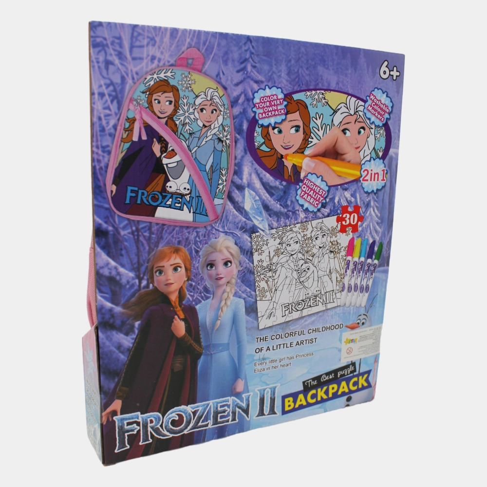 Frozen Coloring Backpack Set  5 Colors