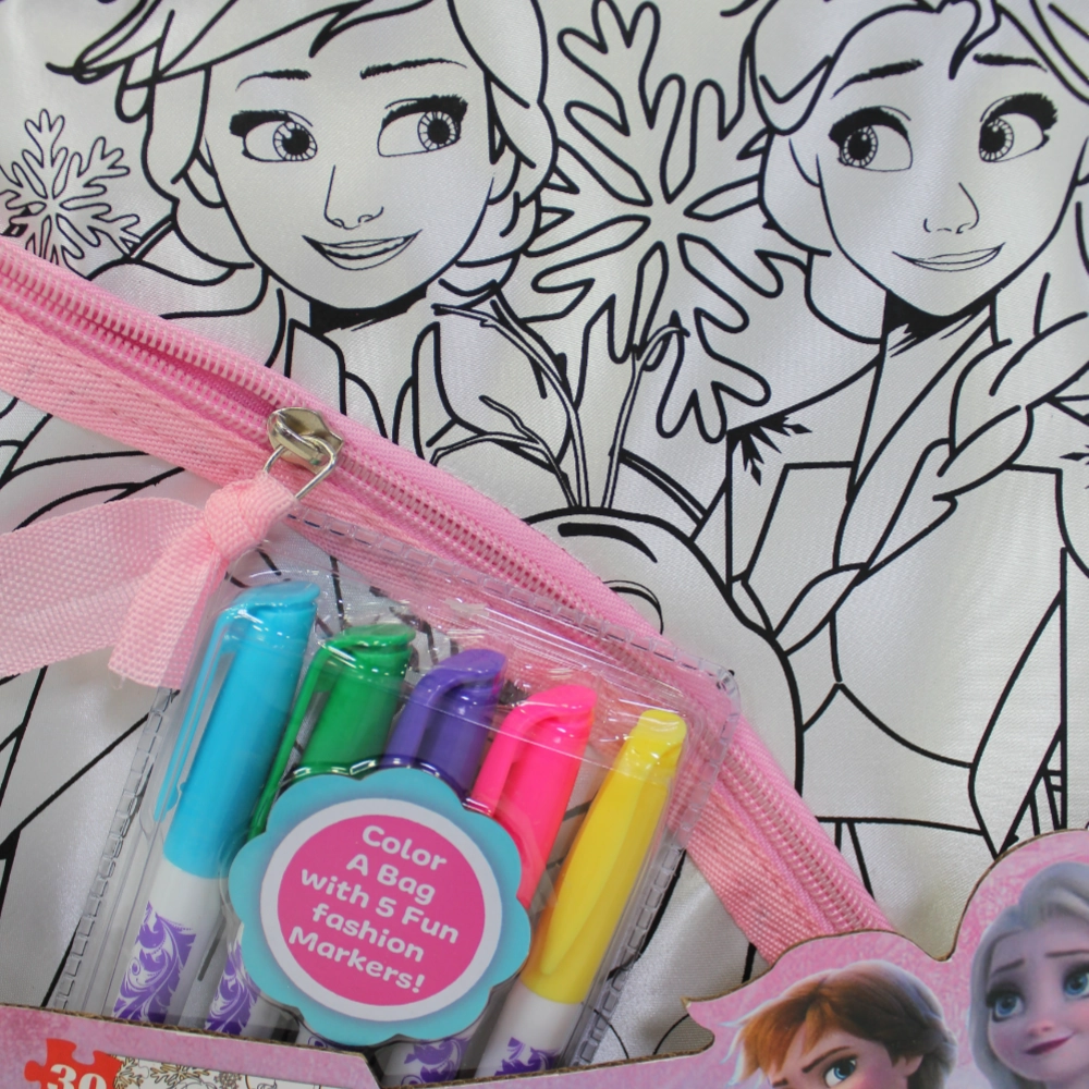 Frozen Coloring Backpack Set  5 Colors
