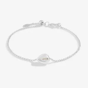 Bracelet ajustable en zircone argentée en forme de larme Gem Glow 19cm 7173 Joma Jewellery