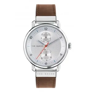 Montre pour hommes Brixam en acier inoxydable finition argentée BKPBXF004