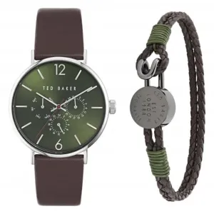 Montre en cuir marron pour hommes BKGFW2306