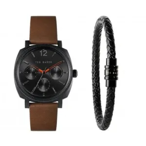 Montre Multifonction en Acier Marron Gents Caine BKGFW2221