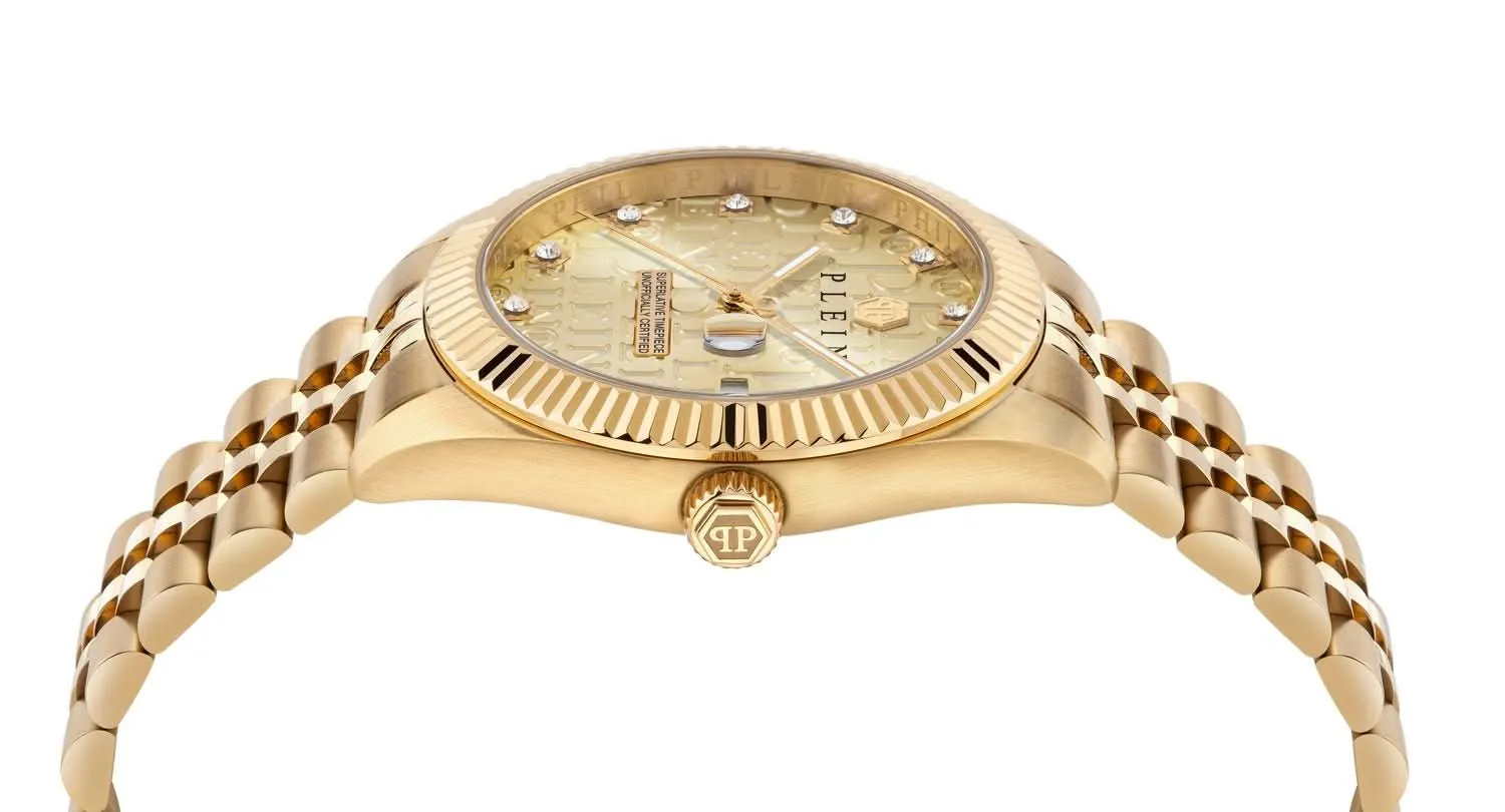 Montre Gents Date Superlative Champagne PWMFA0525