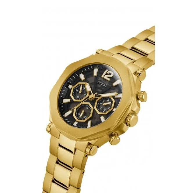 Montre Homme Edge en Acier Inoxydable Doré GW0539G2