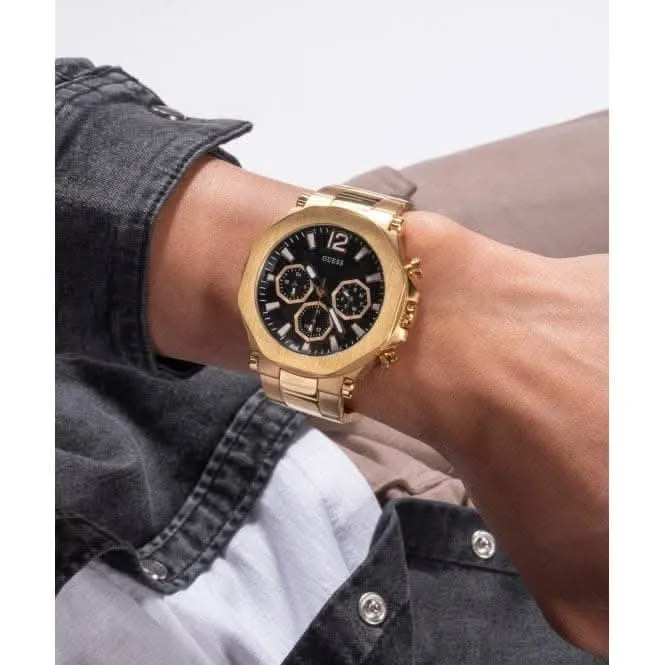 Montre Homme Edge en Acier Inoxydable Doré GW0539G2