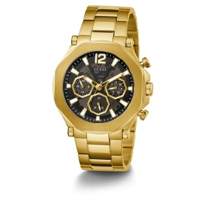 Montre Homme Edge en Acier Inoxydable Doré GW0539G2