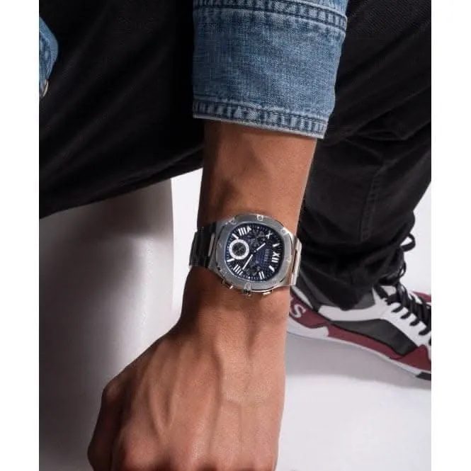 Montre pour Hommes Headline en Acier Inoxydable Argenté GW0572G1