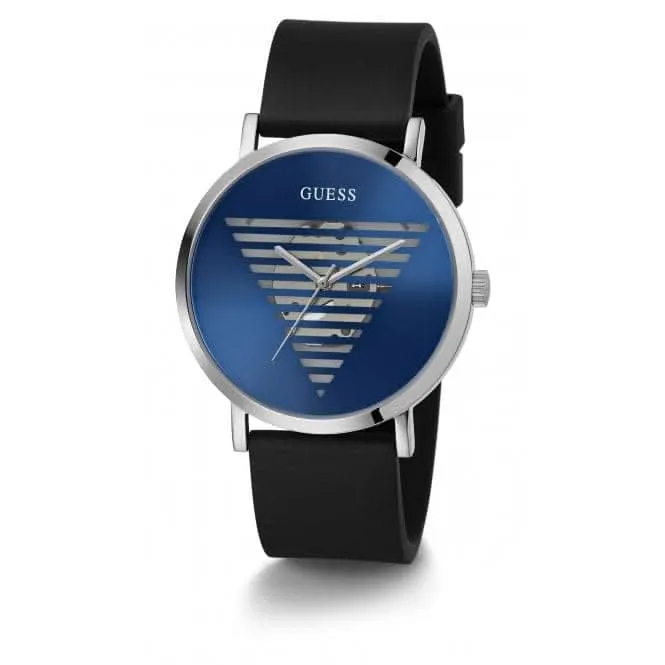 Montre en acier inoxydable argentée pour hommes Gents Idol GW0503G2