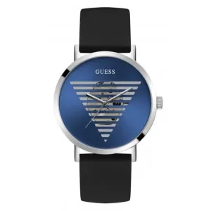 Montre en acier inoxydable argentée pour hommes Gents Idol GW0503G2