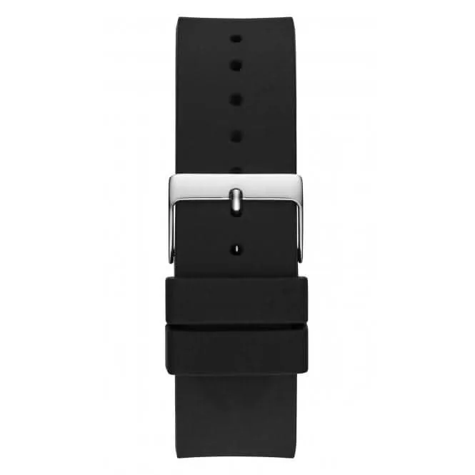 Montre en acier inoxydable argentée pour hommes Gents Idol GW0503G2