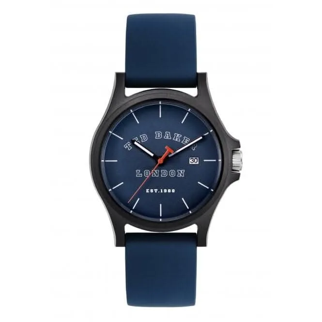 Montre en silicone bleue Gents Irby BKPIRS302