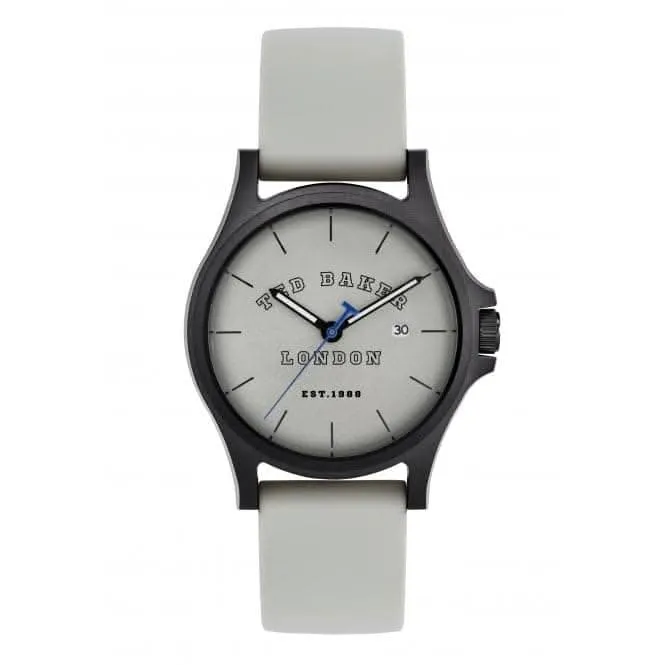 Montre en silicone gris Gents Irby BKPIRS303