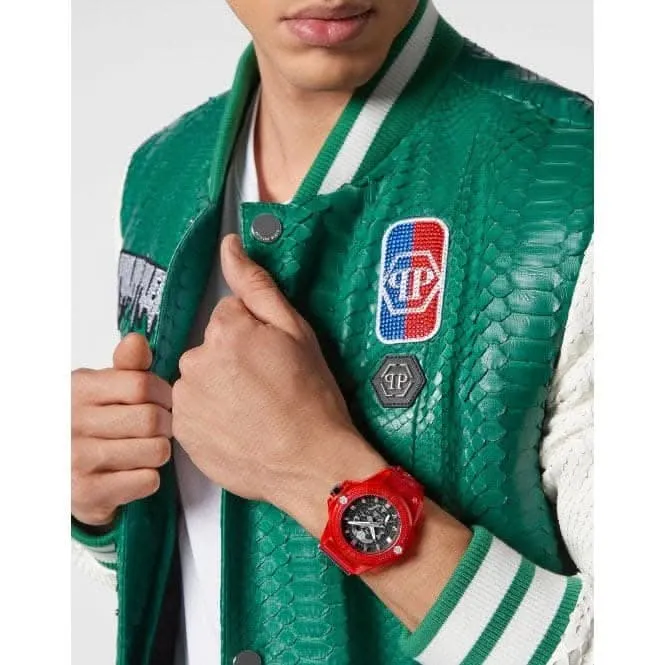 Montre synthétique rouge pour hommes Kull PWWAA0223