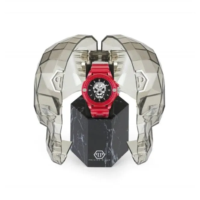Montre synthétique rouge pour hommes Kull PWWAA0223