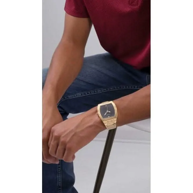 Montre Phoenix pour Hommes en Acier Inoxydable avec Finition Or GW0387G2