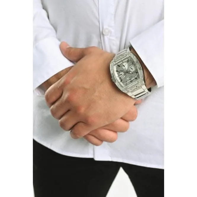 Montre pour Hommes Phoenix en Acier Inoxydable Argenté GW0094G1