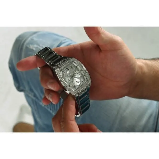 Montre pour Hommes Phoenix en Acier Inoxydable Argenté GW0094G1