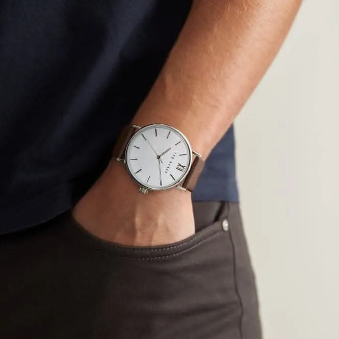 Montre Gents Phylipa en Cuir Marron BKPPGS215