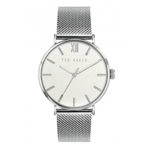 Montre Gents Phylipa Gents en acier inoxydable finition argentée BKPPGS217