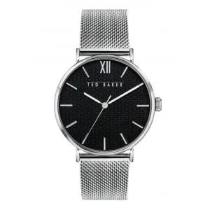Montre Gents Phylipa en acier inoxydable avec finition argentée BKPPGS218