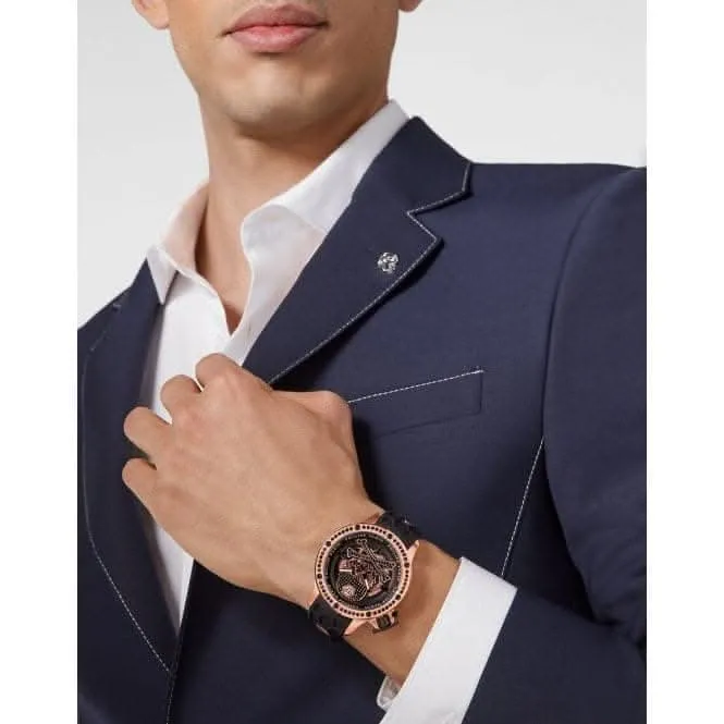Montre Gents Plein Rich Rose Or PWUAA0323