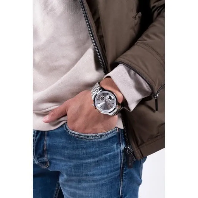 Montre Homme en Acier Inoxydable Argenté GW0490G1
