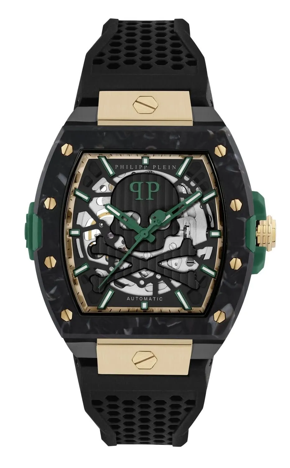 Gents The Skeleton 2.0 Montre Noire PWJFA0325