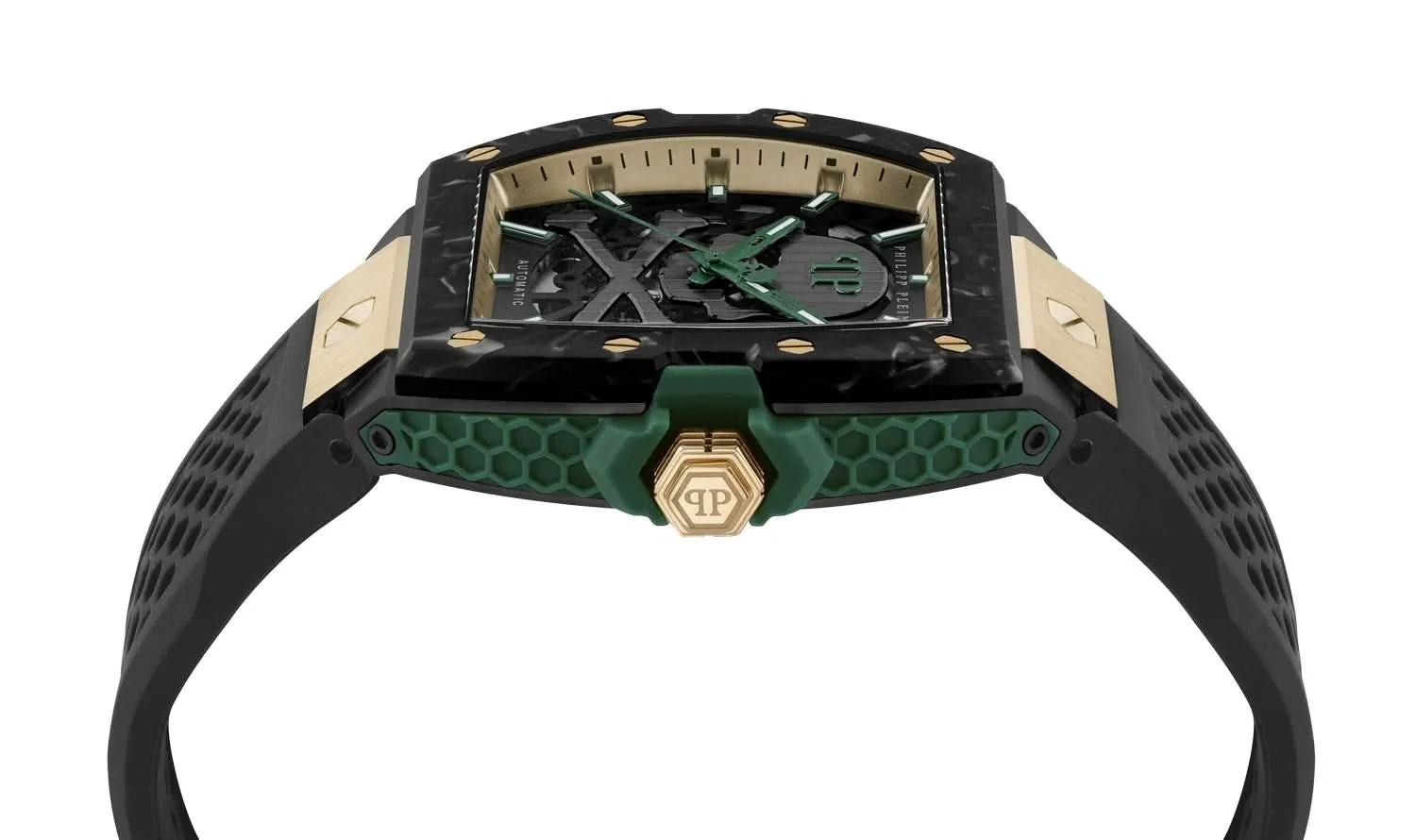 Gents The Skeleton 2.0 Montre Noire PWJFA0325