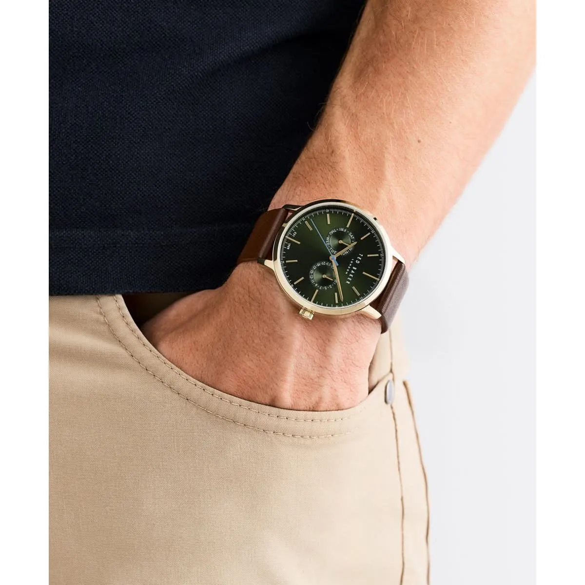 Montre intemporelle pour hommes BKPHAS504 Noir