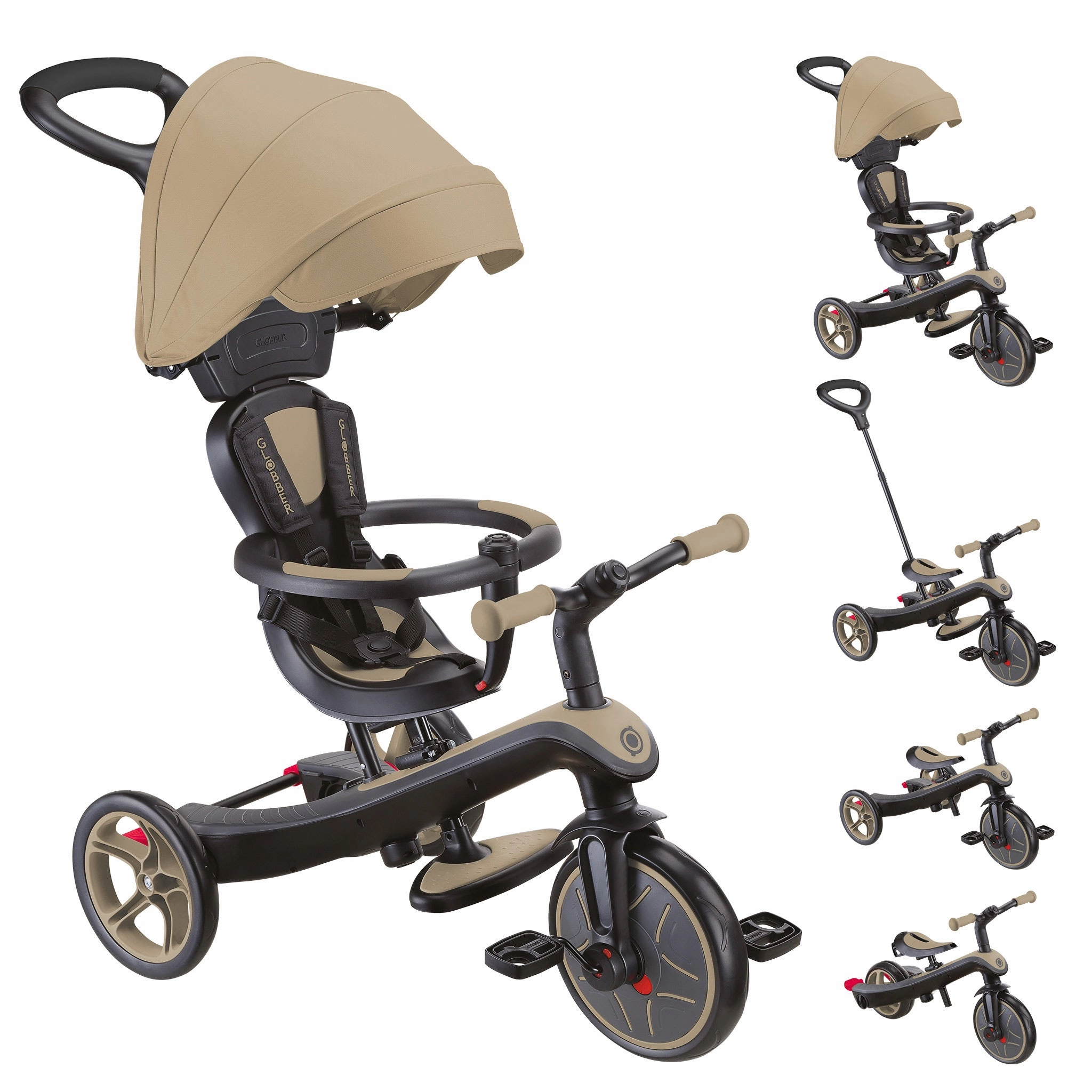 Globber Explorer Trike 4 In 1 - Sand