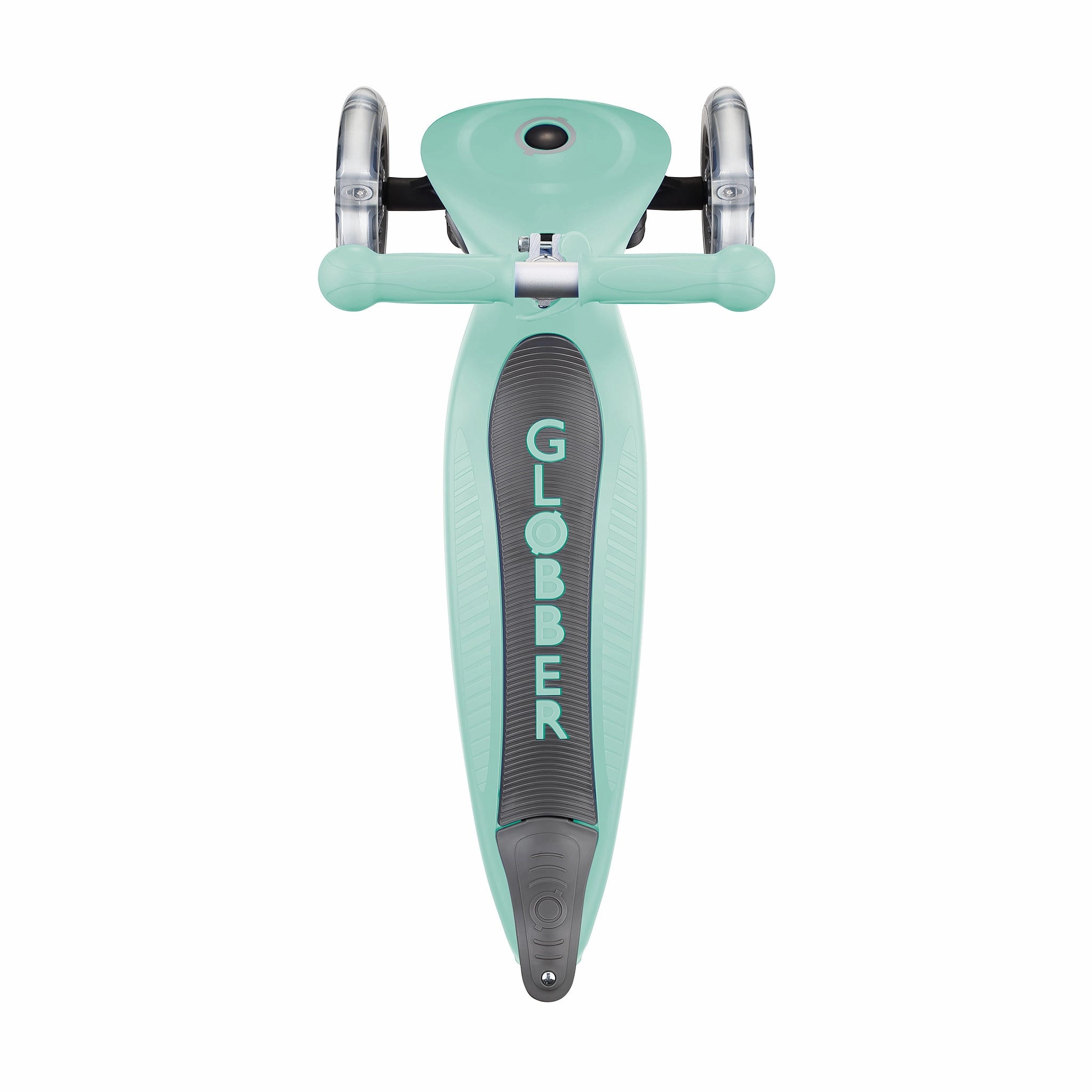 Globber Go Up Foldable Scooter With Lights - Mint