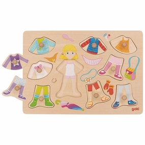Goki Puzzle - Dress Up Girl