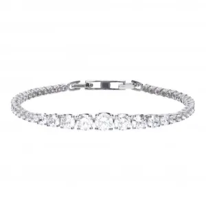 Bracelet de tennis en zirconium cubique gradué B5203 - Diamonfire Jewellery