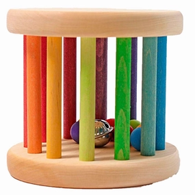 GRIMMS Rattle Rainbow Rolling Wheel