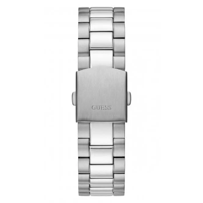 Montre Guess Gents Connoisseur en acier inoxydable argentée GW0265G7