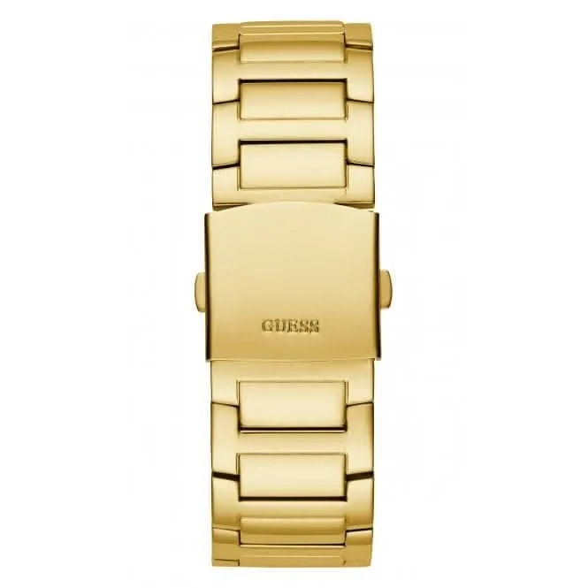 Montre Guess Gents King en acier inoxydable avec finition or GW0497G2