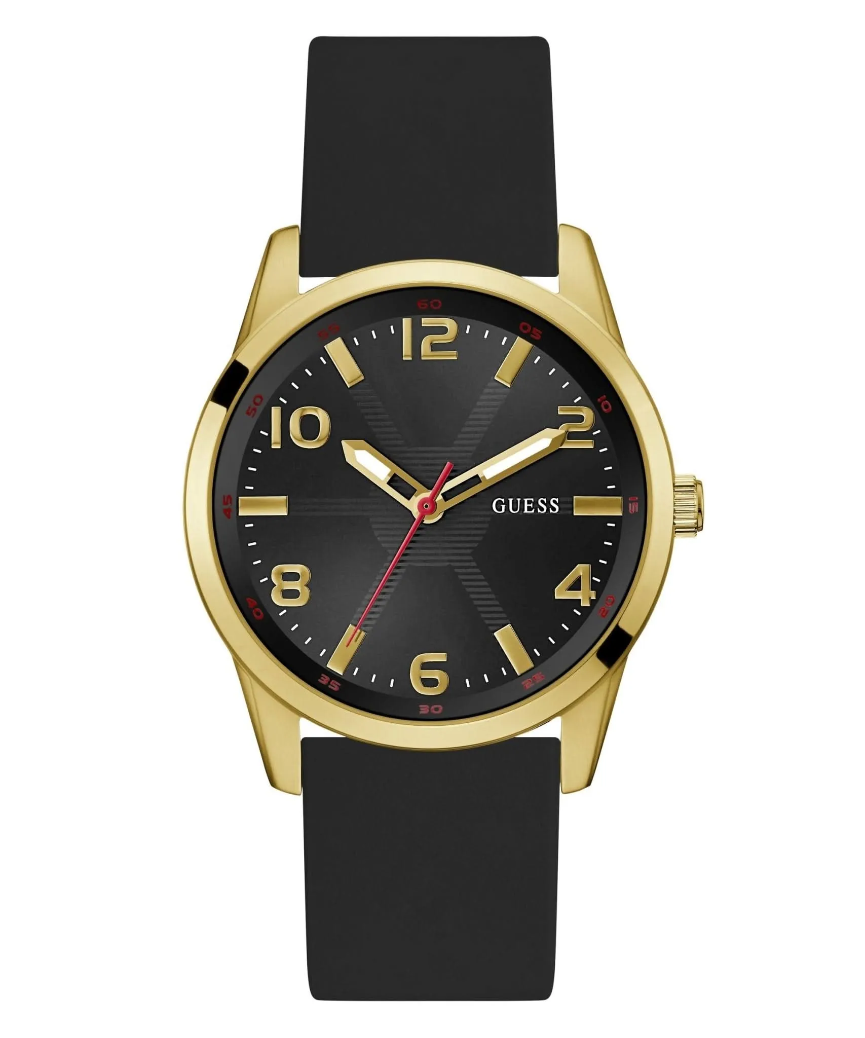 Montre Guess Gents Monte en silicone doré GW0805G2